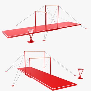 Uneven Bars - Red