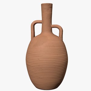 3D Roman antic jug 03