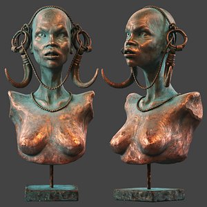 Mursi Woman model