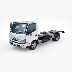 Hino 616 Hybrid Chassis 2020 3D