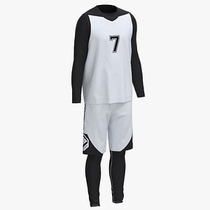 3D Basketball Outfit 2 model