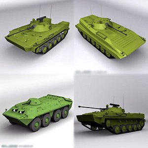 3d model bmp-2 bmd-3