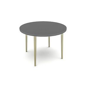 The modern office coffee table Low-poly 3D model 3D