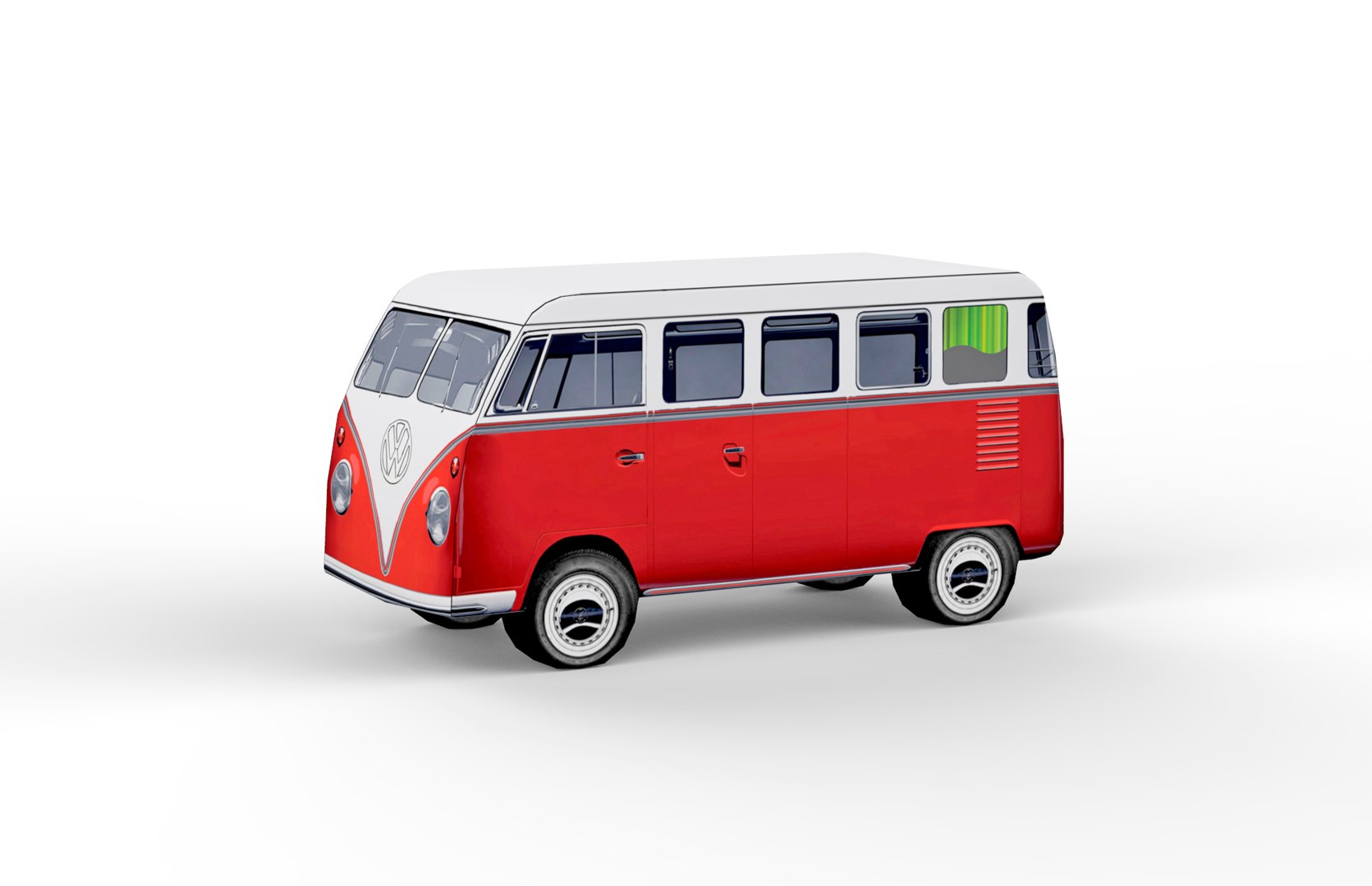Bus Minibus 3D Model - TurboSquid 1442647