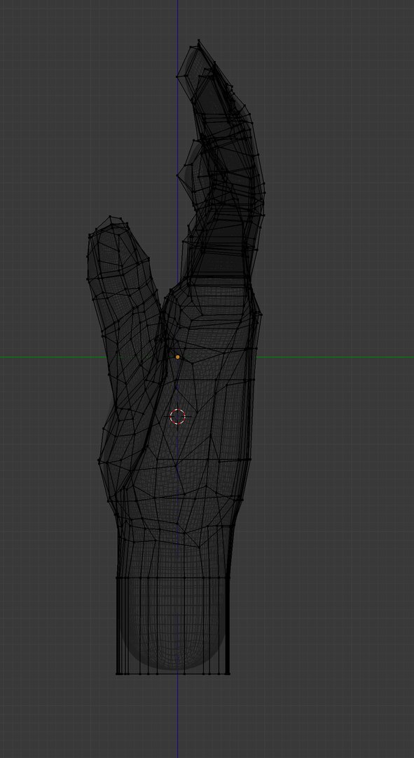 Hand Subdivision 608 Faces 3D - TurboSquid 1386289