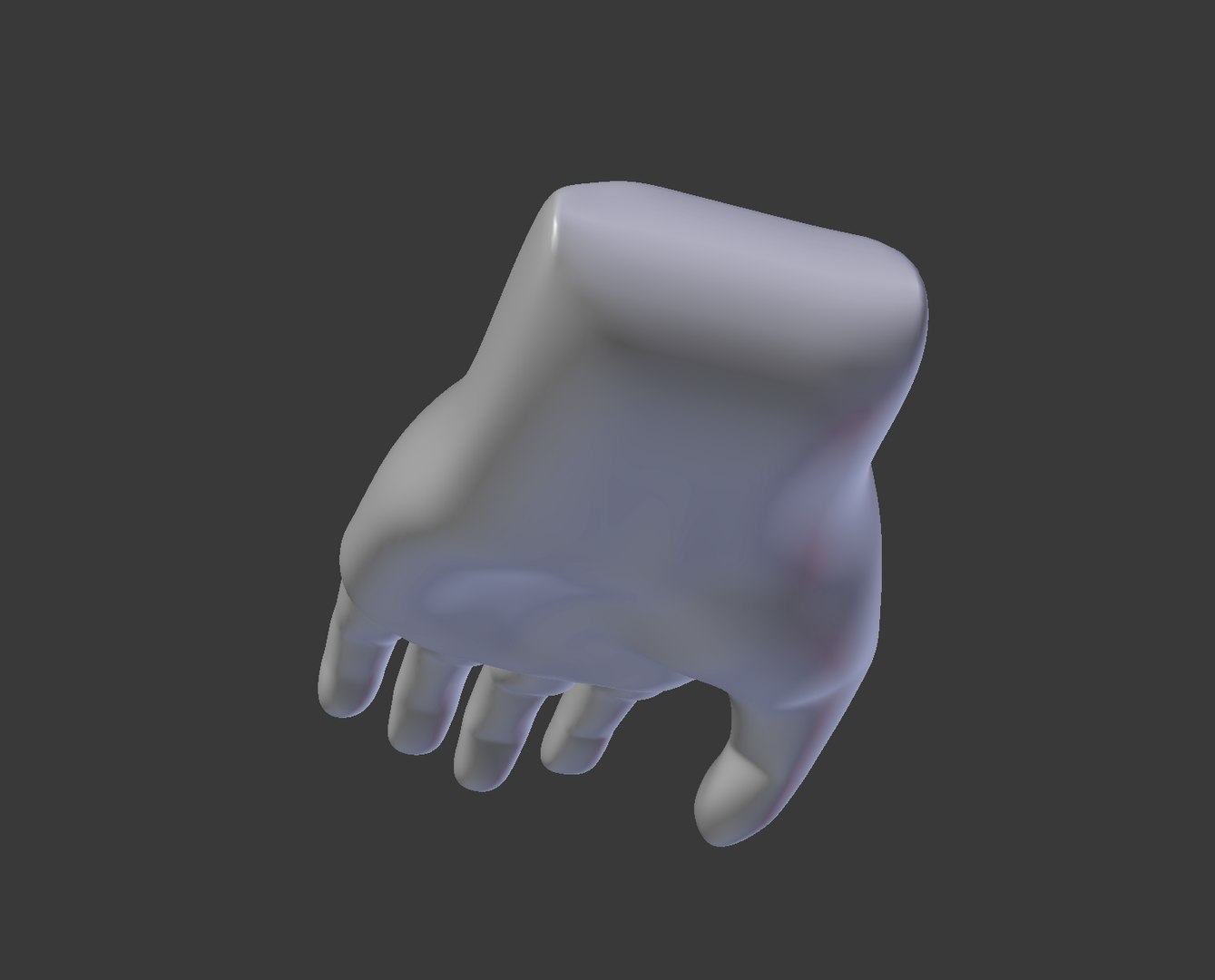 Hand Subdivision 608 Faces 3D - TurboSquid 1386289