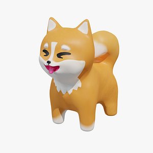 Free Cute Toon Shiba Inu