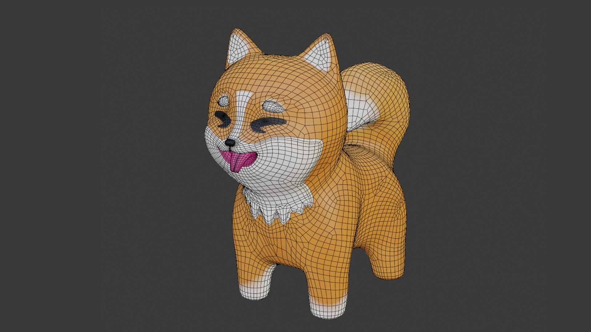 Free Cute Toon Shiba Inu 3D https://p.turbosquid.com/ts-thumb/kT/LXOuo6/G4/wireframe2/jpg/1651921208/1920x1080/fit_q87/cabe614078acb6737d349e8565547378b3919ac6/wireframe2.jpg