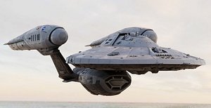 Spaceship JEFFERIES Interstellar Class Original Concept Design 3D