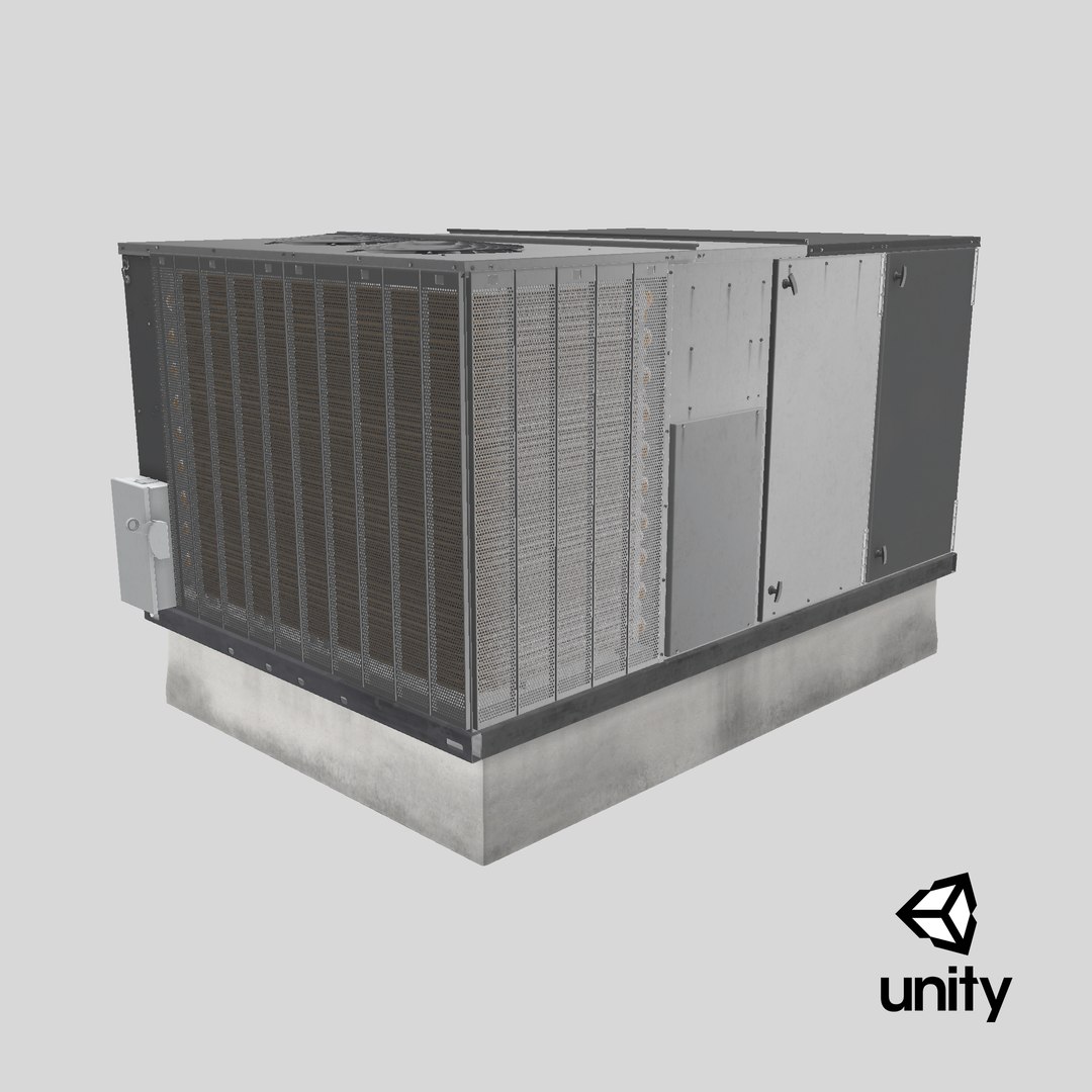 HVAC Unit 3D model https://p.turbosquid.com/ts-thumb/kT/VE5yql/Cr/stemcell_unity_render/png/1737123810/1920x1080/fit_q87/6031ccf20a478a75c41f913e3c9e911b562087ee/stemcell_unity_render.jpg