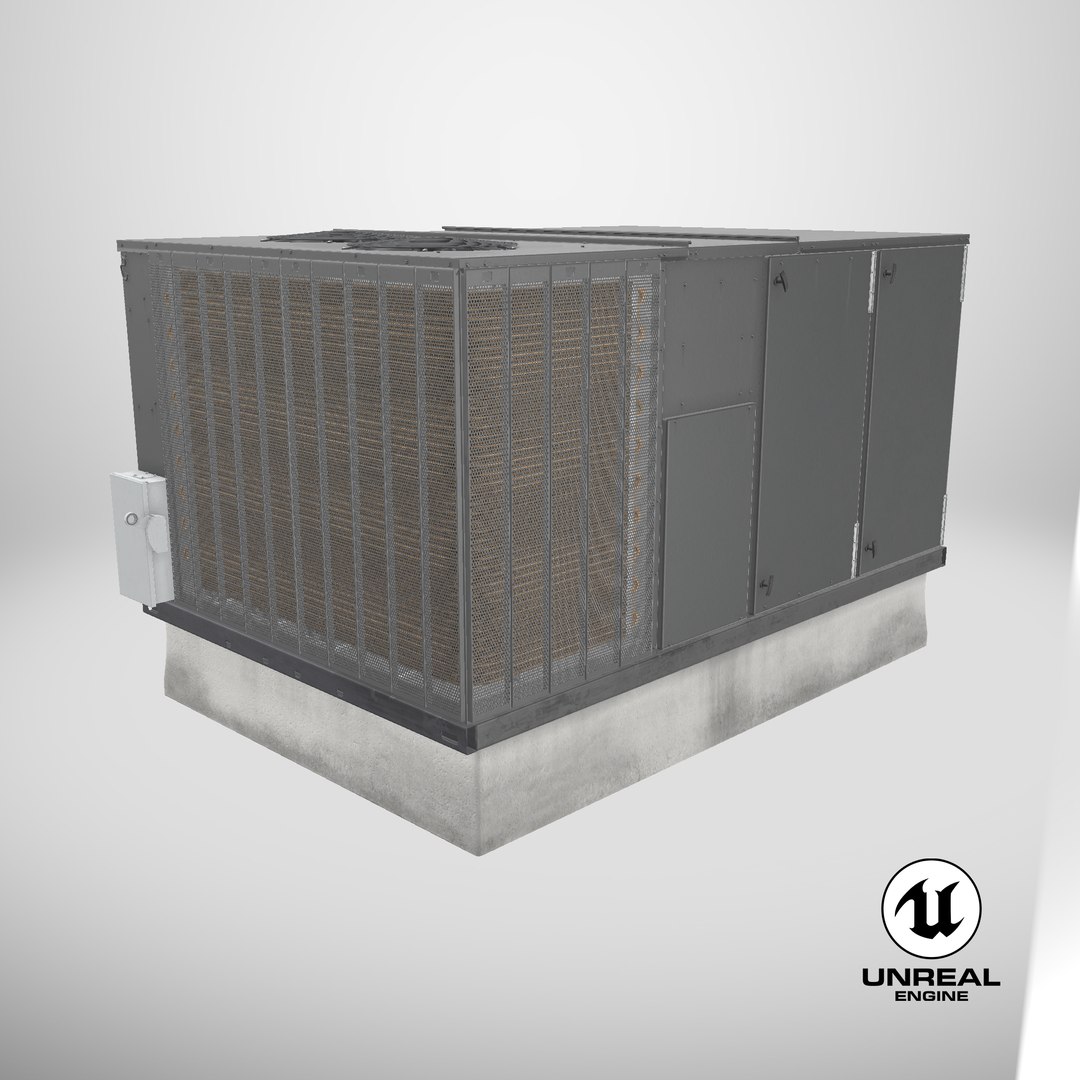 HVAC Unit 3D model https://p.turbosquid.com/ts-thumb/kT/VE5yql/HH/stemcell_unreal_render/png/1737123809/1920x1080/fit_q87/d5872d3ee7916ab7adfc8c24b6ff1f600975aadd/stemcell_unreal_render.jpg