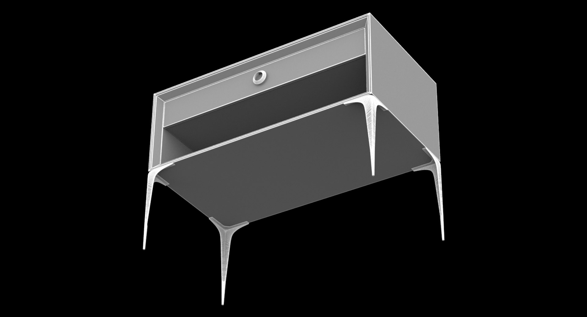 3D Model Ellie Night Stand - TurboSquid 1498906