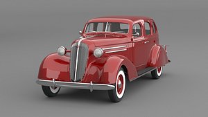 1936 Chevrolet Master De Luxe 4 Door Sports Sedan