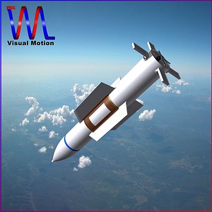 non- gbu-57 bomb 3d model
