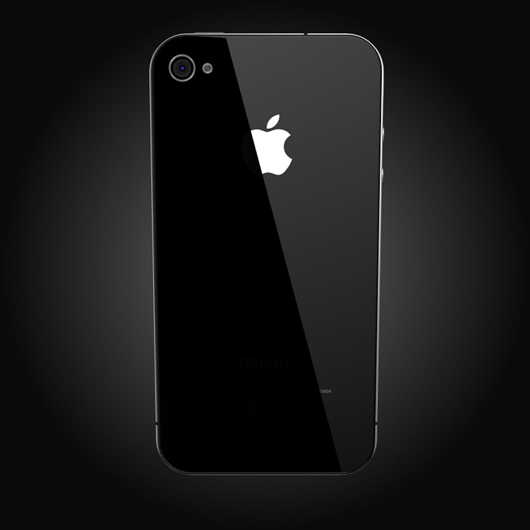 modelo 3d Apple iPhone 4, 4S, CDMA Blanco - TurboSquid 620734