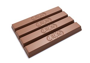 Kit Kat Chocolate bar 2 model
