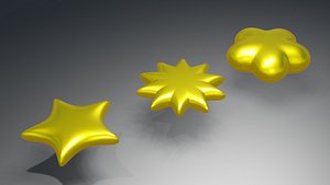 stars 3D model