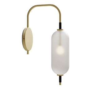 3D Coil and drift pierce sconce