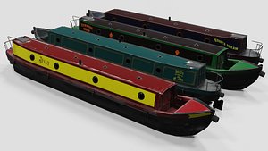 narrow boat model