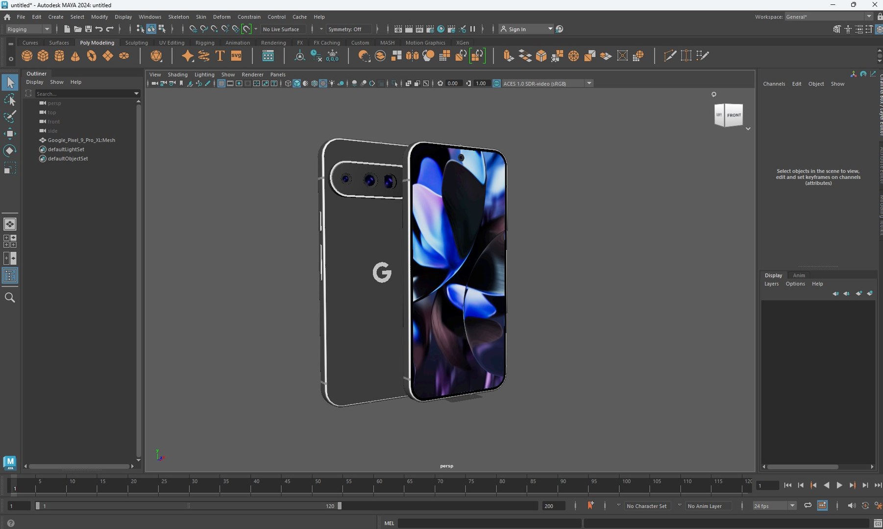 3D Google Pixel 9 Pro XL Model - TurboSquid 2268726