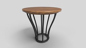 Round Table N95 3D model