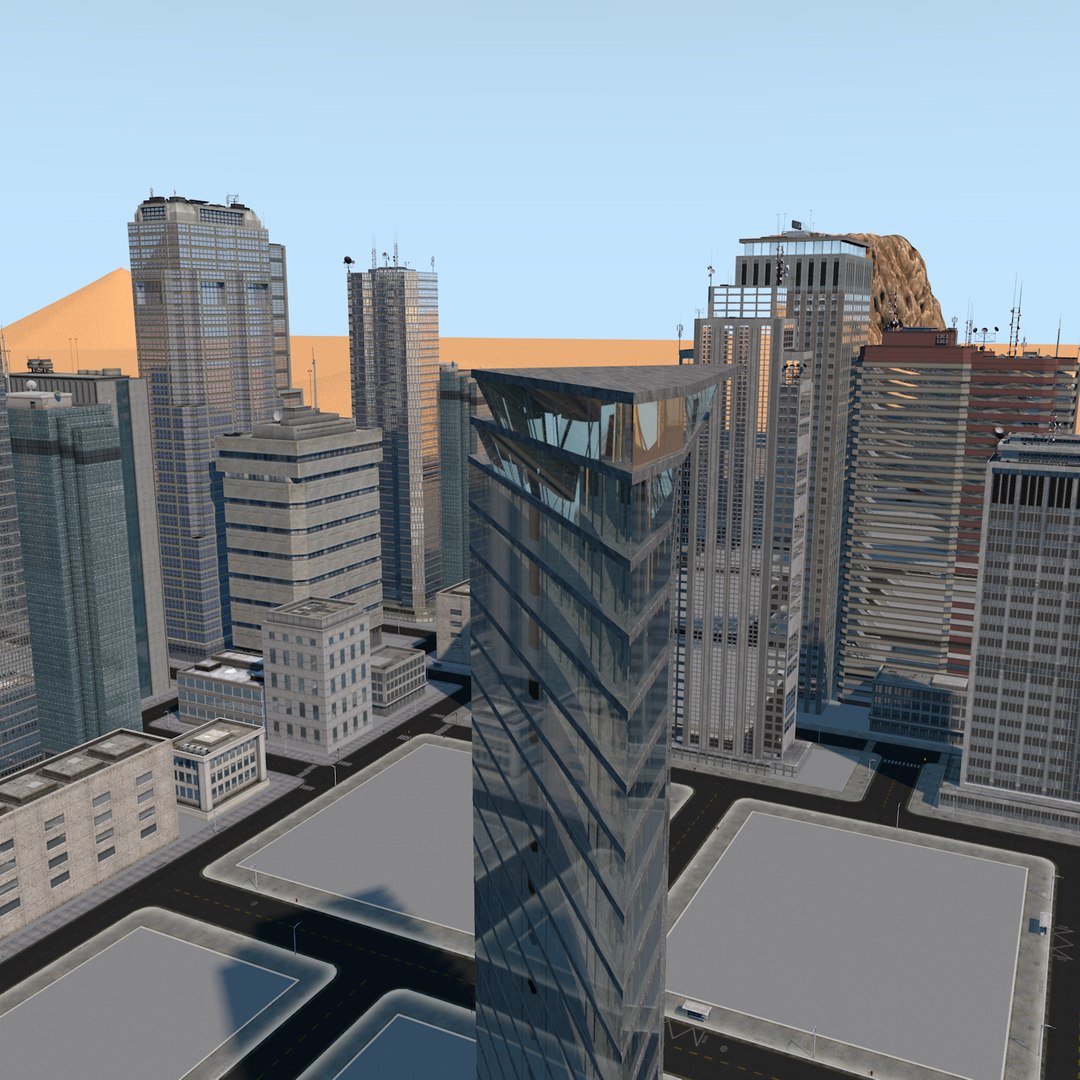Building skyscraper model - TurboSquid 1430800