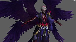 demonic otengu - 3D model