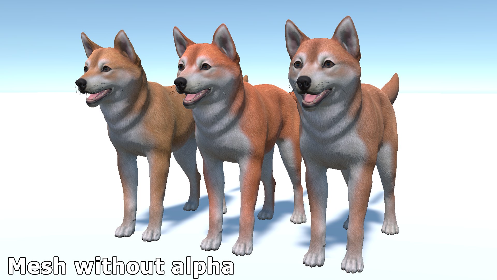 3D Dog - Shiba Inu https://p.turbosquid.com/ts-thumb/kU/FXZ75n/bs/13/png/1702301172/1920x1080/fit_q87/d786ae3afd3bb78457eca721f134b653e1ce150a/13.jpg