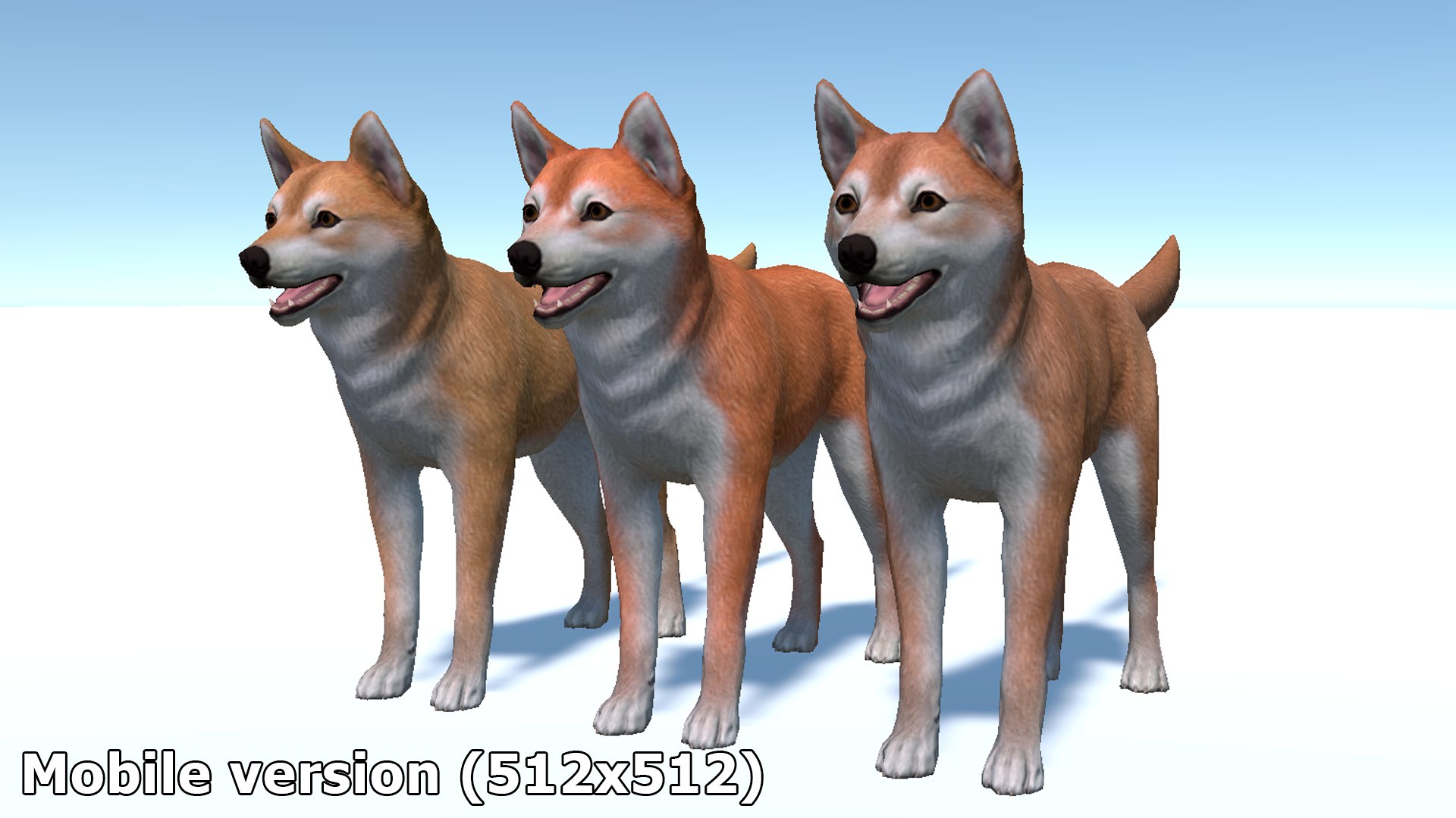 3D Dog - Shiba Inu https://p.turbosquid.com/ts-thumb/kU/FXZ75n/rN/14/png/1702301173/1920x1080/fit_q87/1ca36cb1ef3c56418c92f64f780dd414ba27a130/14.jpg