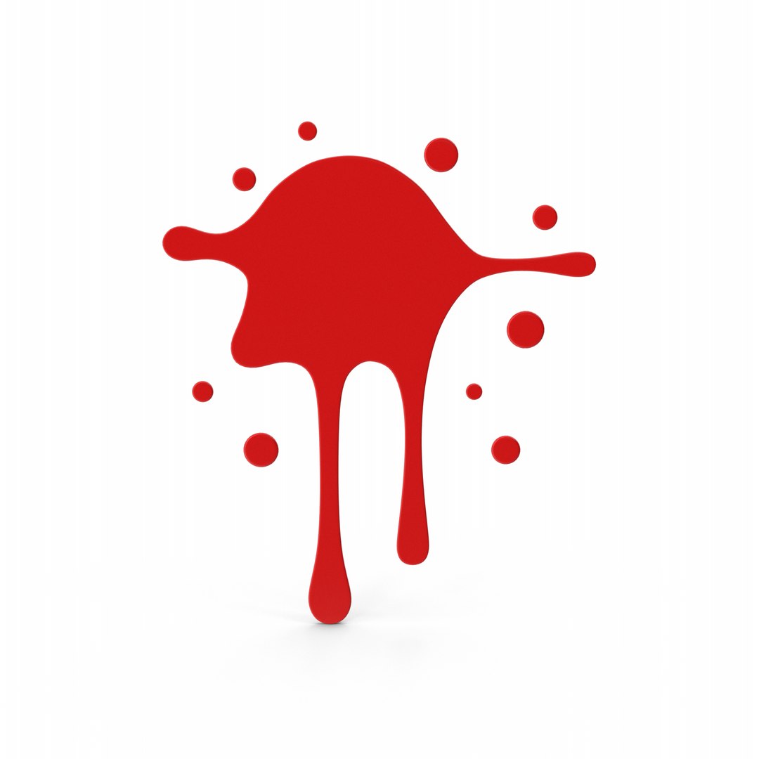 3D Red Splash - TurboSquid 2112966