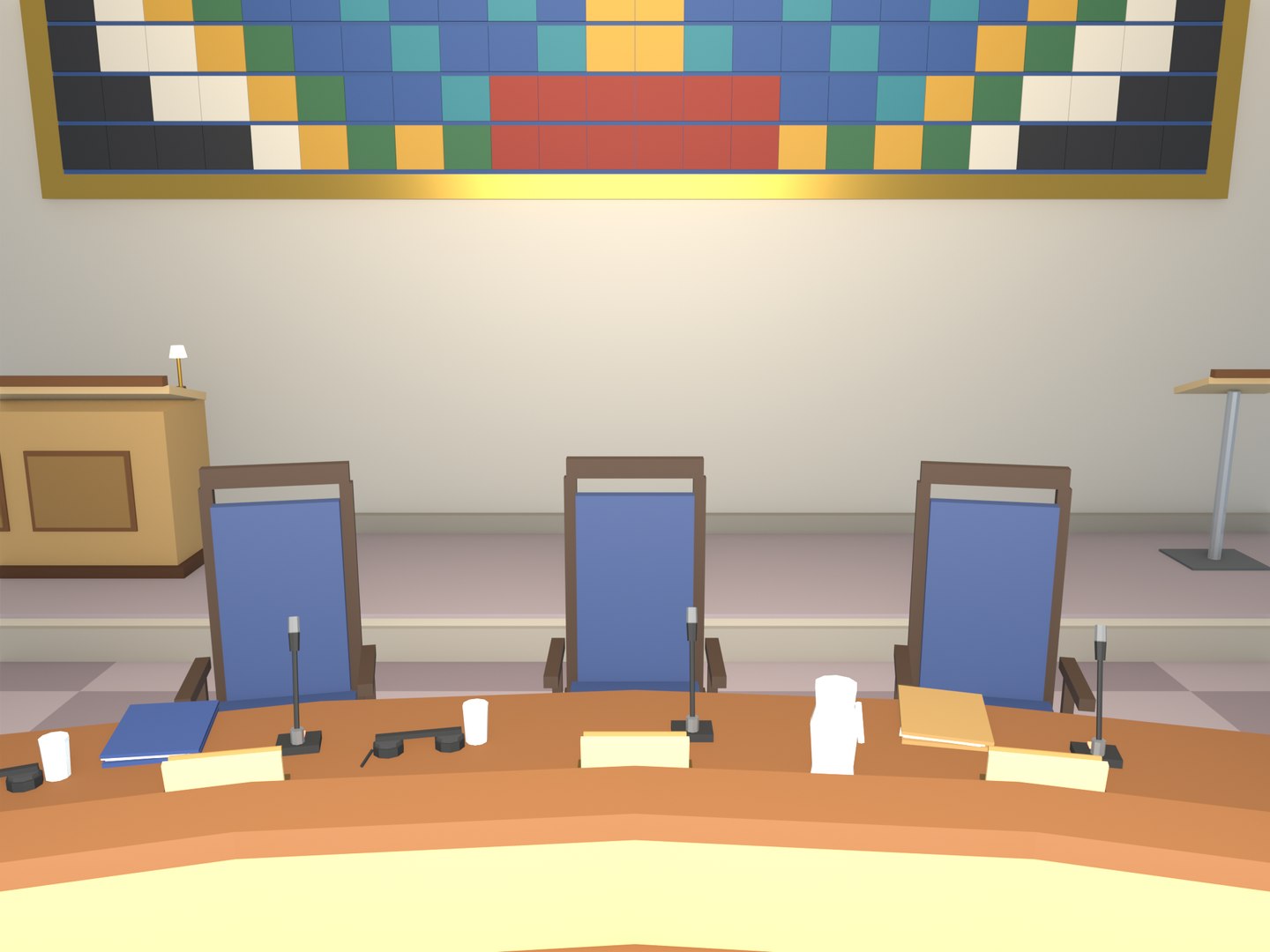3D Low Poly World Council Chamber Scene model https://p.turbosquid.com/ts-thumb/kU/MTWQmP/mr/13_detail_08/png/1790157916/1920x1080/fit_q87/6e556073c27cd7288733d85f58c8d1d178e1f677/13_detail_08.jpg