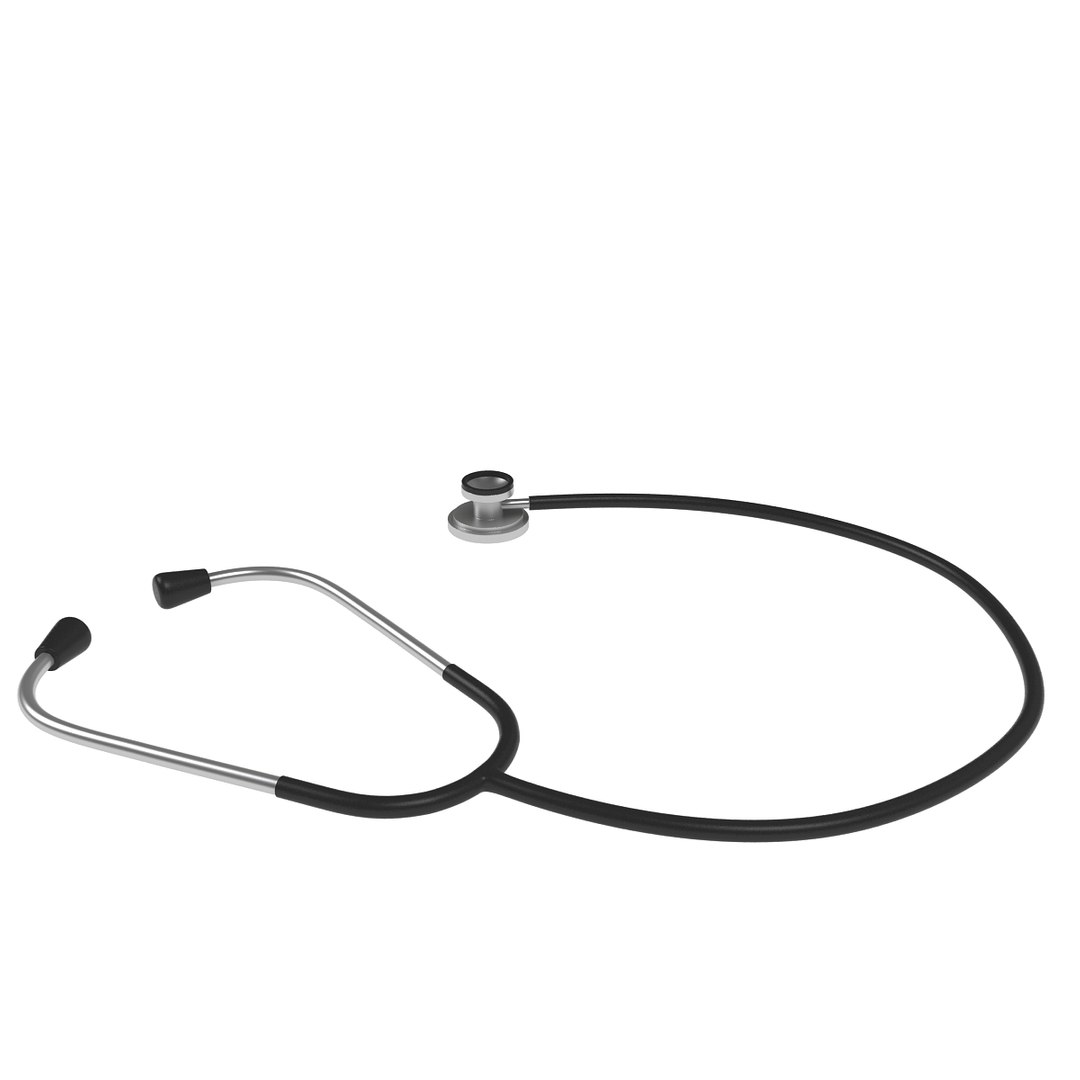 3D Stethoscope Medicine Model TurboSquid 1390143