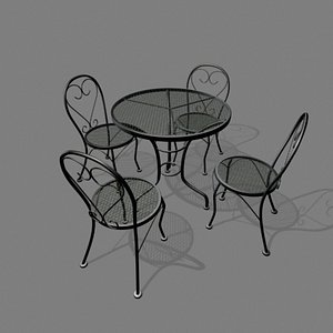 patio set 3ds