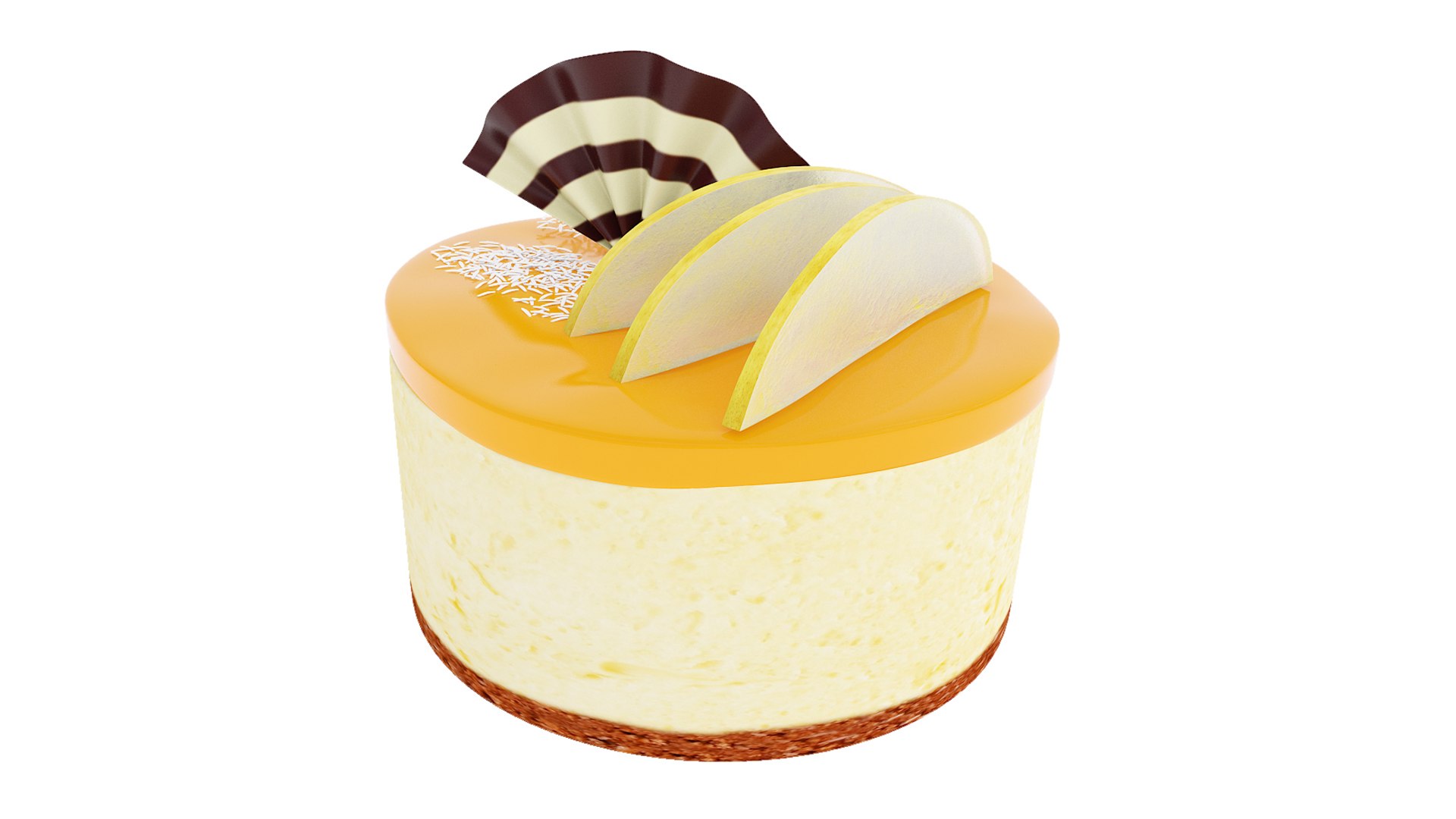 Cake with pear and coconut 3D model https://p.turbosquid.com/ts-thumb/kU/TDR1xp/D1/02/jpg/1655847511/1920x1080/fit_q87/beddb9ccbcf2733a333a92161aa260a5479ce5ae/02.jpg