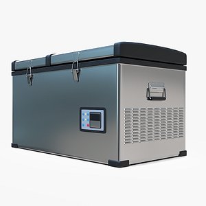 Portable Fridge 3D model