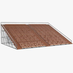 Wooden Bleacher Seats