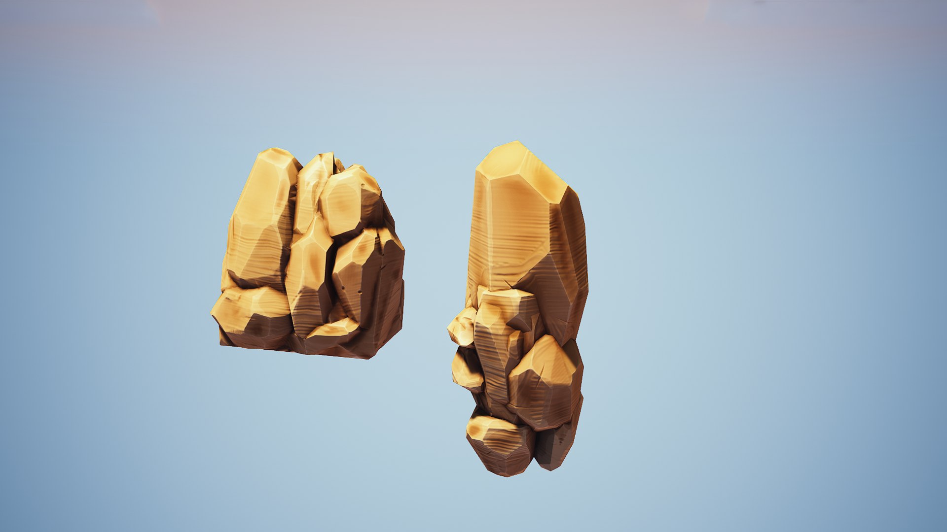 Stylized Rocks 3D Model - TurboSquid 2244085