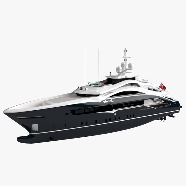 AnnG Luxury Yacht Dynamic Simulation model