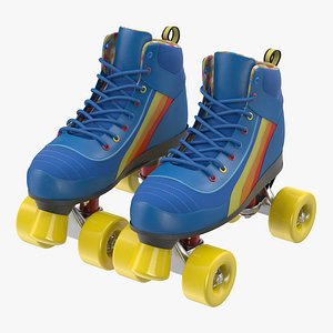 roller skates 3d model