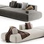 Yoko Sofa by Castello Lagravinese Studio