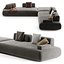 Yoko Sofa by Castello Lagravinese Studio