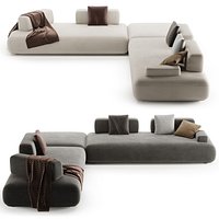 Yoko Sofa by Castello Lagravinese Studio