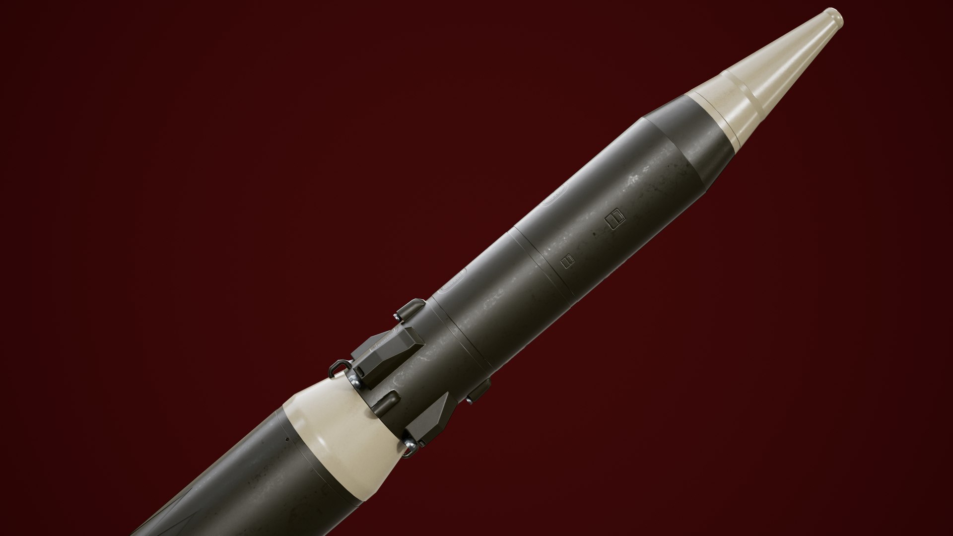 R16 Soviet Ballistic Missile 3D Model TurboSquid 1988386