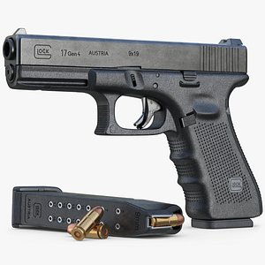 gun glock 17 gen 3d max