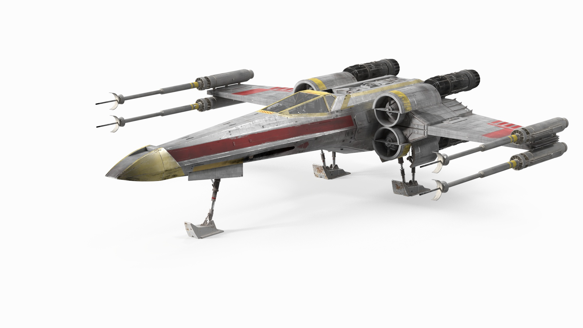 3D Star Wars X-Wing Fighter - TurboSquid 2263537
