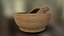 3D Wooden Scoop and Bowl