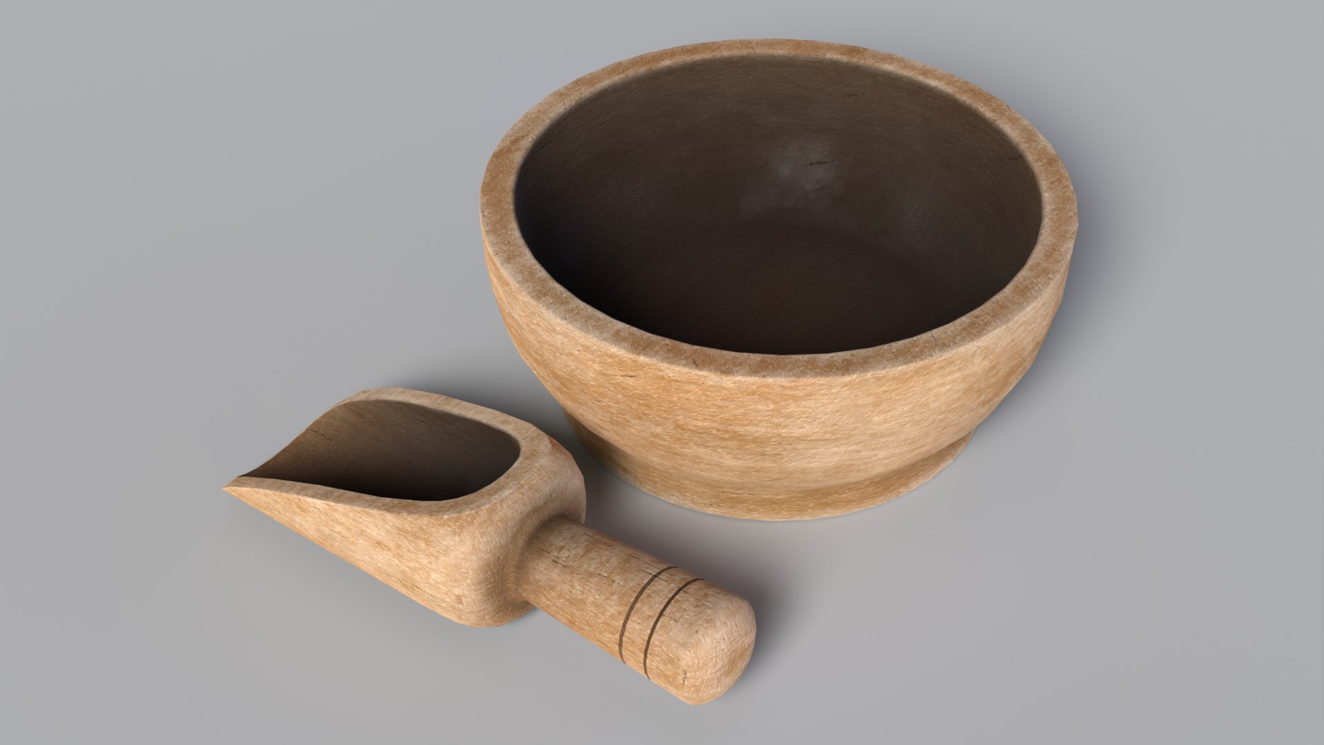 3D Wooden Scoop and Bowl https://p.turbosquid.com/ts-thumb/kU/rYQsz0/rb/woodenscoopbowl_cycl1/png/1619537033/1920x1080/fit_q87/07eb6b3068b753d472f90c02536adddde53e0a4e/woodenscoopbowl_cycl1.jpg
