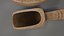 3D Wooden Scoop and Bowl