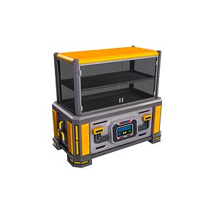 SCI-FI Furniture 3D model