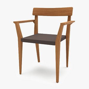 3d roda teka armchair arm